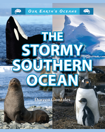 Book cover for The Stormy Southern Ocean by Doreen Gonzales