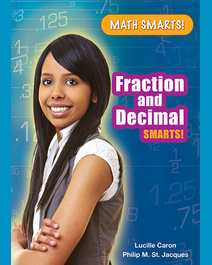 Book cover for Fraction and Decimal Smarts! by Lucille Caron