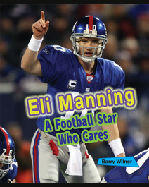 Book cover for Eli Manning by Barry Wilner