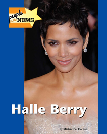 Book cover for Halle Berry by Michael V. Uschan