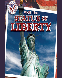 Book cover for Visit the Statue of Liberty by Siobhan Moriarty