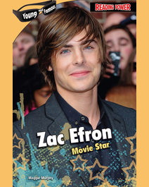 Book cover for Zac Efron by Maggie Murphy