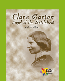 Book cover for Clara Barton by Colleen Adams
