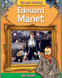 Book cover for Édouard Manet by Iain Zaczek