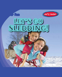 Book cover for Let's Go Sledding! by Jasper Bix
