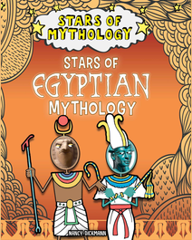 Book cover for Stars of Egyptian Mythology by Nancy Dickmann