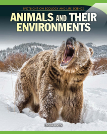 Book cover for Animals and Their Environments by Edison Booth