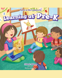 Book cover for Learning at Pre-K by Celeste Bishop