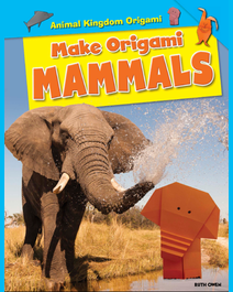 Book cover for Make Origami Mammals by Ruth Owen