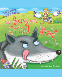 Book cover for The Boy Who Cried Wolf by Aesop 