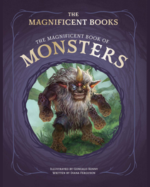 Book cover for The Magnificent Book of Monsters by Diana Ferguson