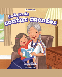 Book cover for La hora de contar cuentos by Bonnie Phelps