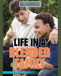 Book cover for Life in a Blended Family by Julie Leibowitz, Becky Lenarki