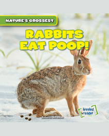 Book cover for Rabbits Eat Poop! by Roberto Betances