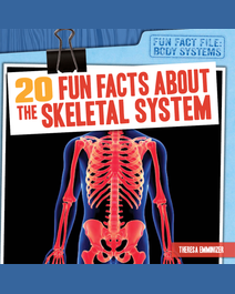 Book cover for 20 Fun Facts About the Skeletal System by Theresa Emminizer