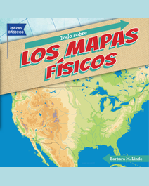 Book cover for Todo sobre los mapas físicos by Barbara M. Linde