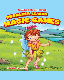 Book cover for Rosalina Learns Magic Games by Patricia Harris