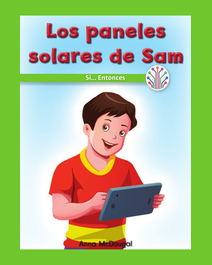 Book cover for Los paneles solares de Sam: Si...Entonces by Anna Mcdougal