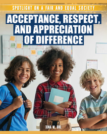 Book cover for Acceptance, Respect, and Appreciation of Difference by Xina M. Uhl