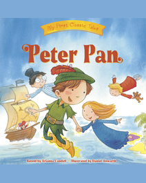 Book cover for Peter Pan by Arianna Candell