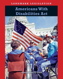 Book cover for The Americans with Disabilities Act by Susan Dudley Gold