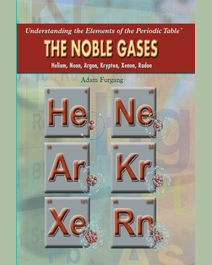 Book cover for The Noble Gases by Adam Furgang