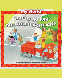 Book cover for Jobs in My Neighborhood by Gladys Rosa-mendoza