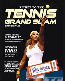Book cover for Ticket to the Tennis Grand Slam by Martin Gitlin