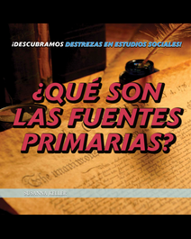 Book cover for ¿Qué son las fuentes primarias? by Susanna Keller