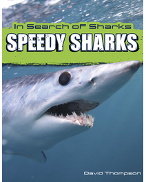 Book cover for Speedy Sharks by David Thompson