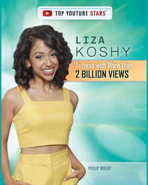Book cover for Liza Koshy by Philip Wolny