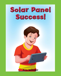 Book cover for Solar Panel Success! by Anna Mcdougal