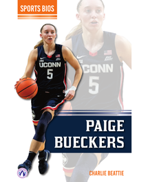Book cover for Paige Bueckers by Charlie Beattie