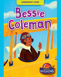 Book cover for Bessie Coleman by Betsy Rathburn